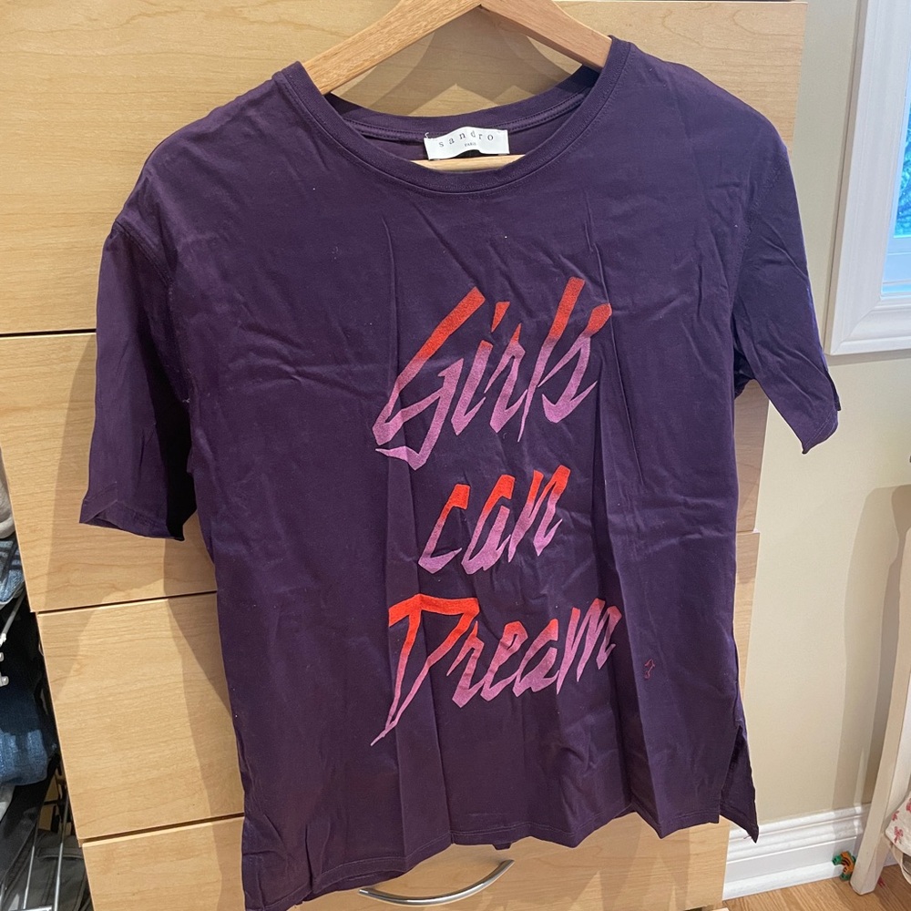 Sandro Deep Purple Tee
